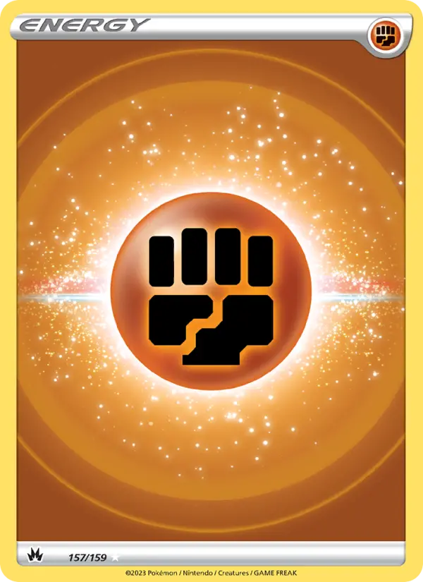 Fighting Energy Pokémon card