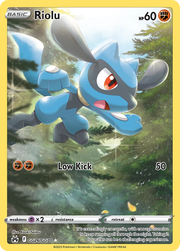 Riolu Pokémon card