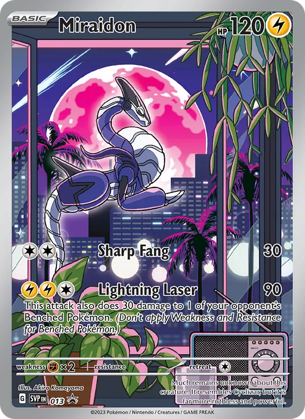 Miraidon Pokémon card