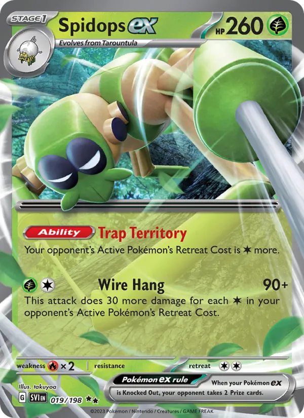 Spidops ex card