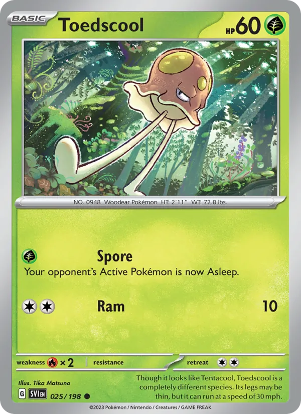 Toedscool card