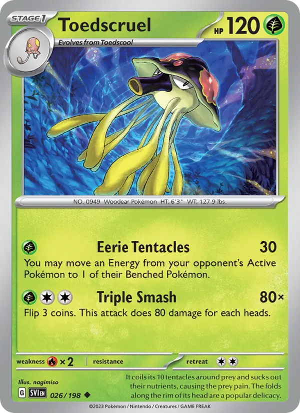 Toedscruel card