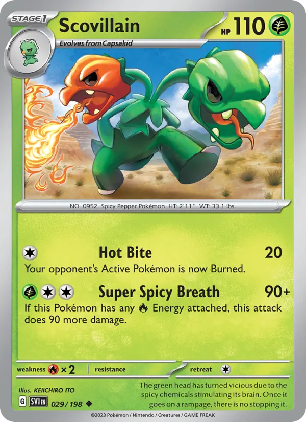 Scovillain card