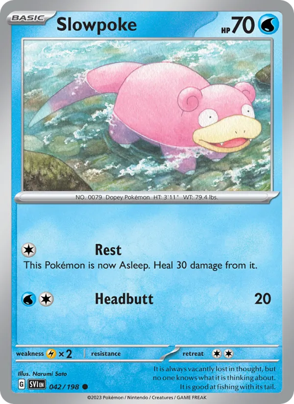 Slowpoke card