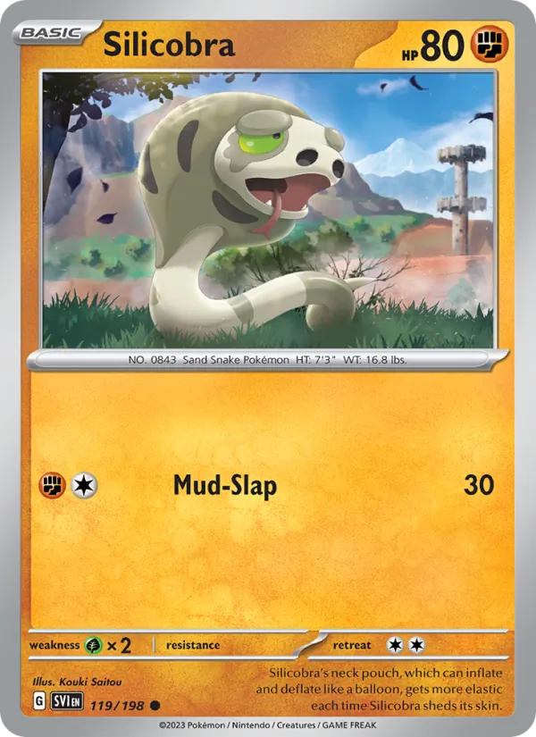 Silicobra card