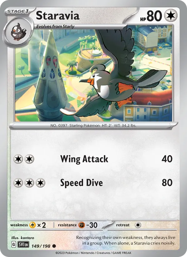 Staravia card