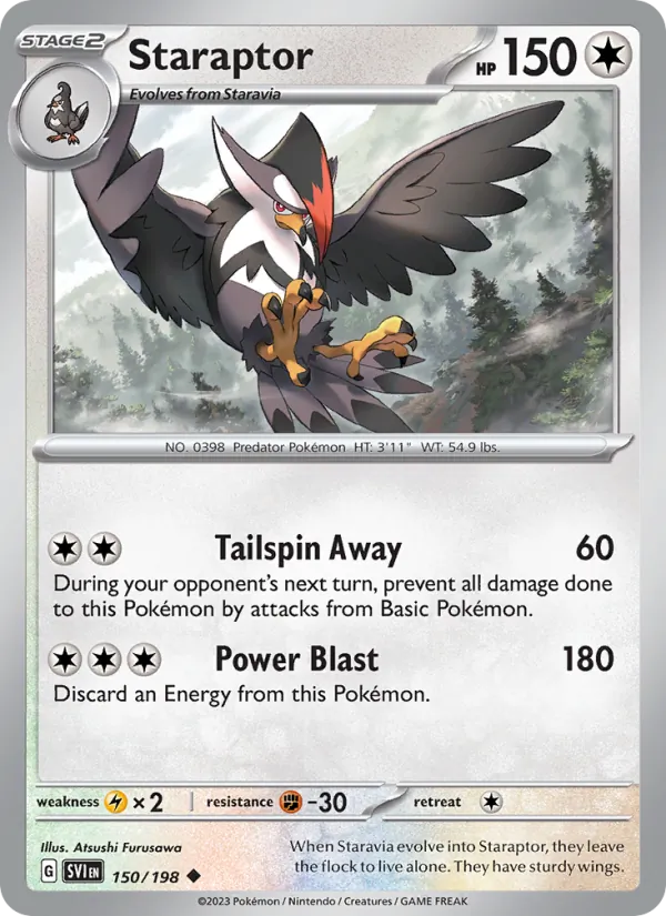 Staraptor card