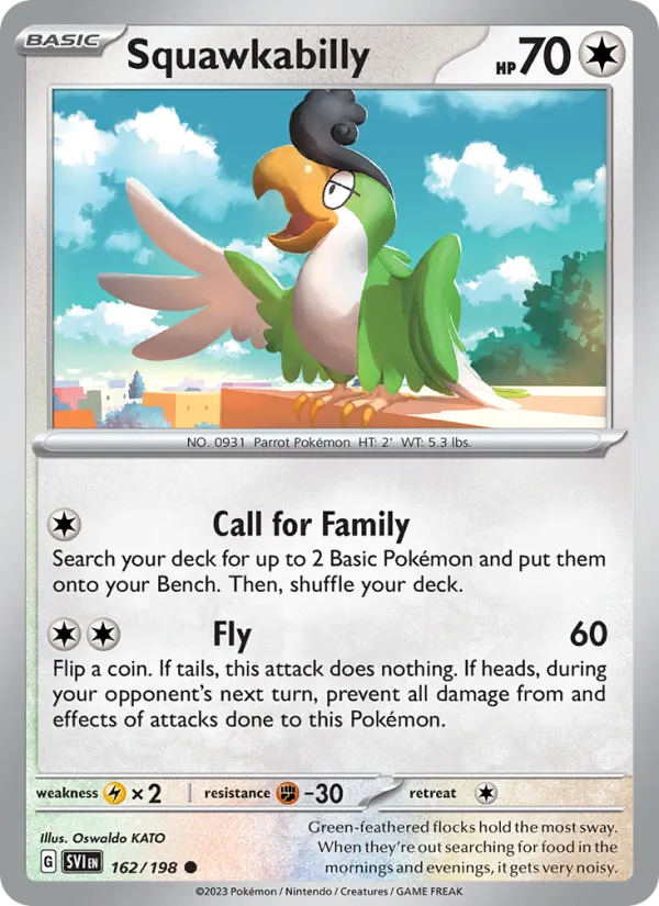 Squawkabilly card