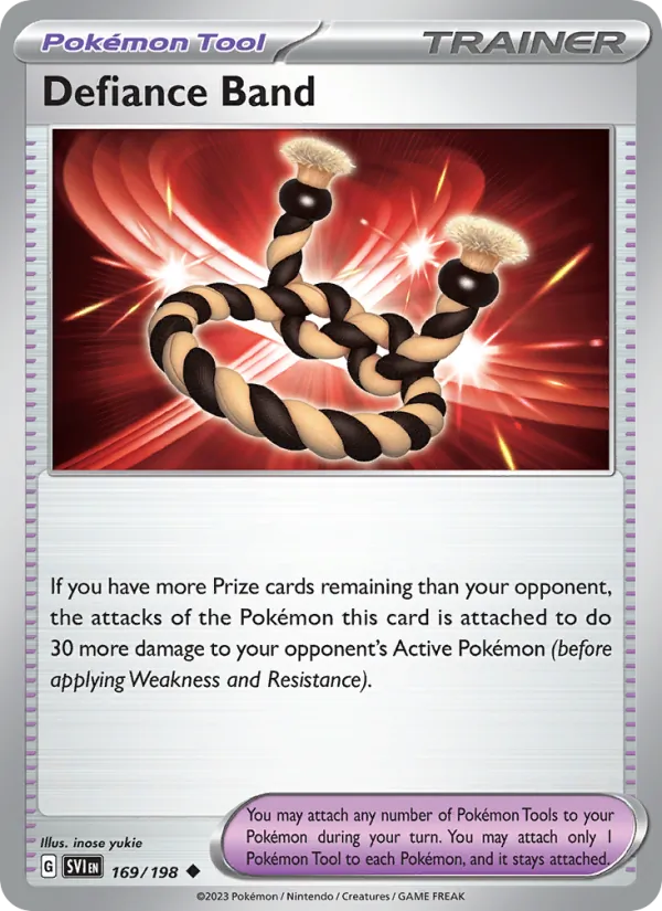 Defiance Band card