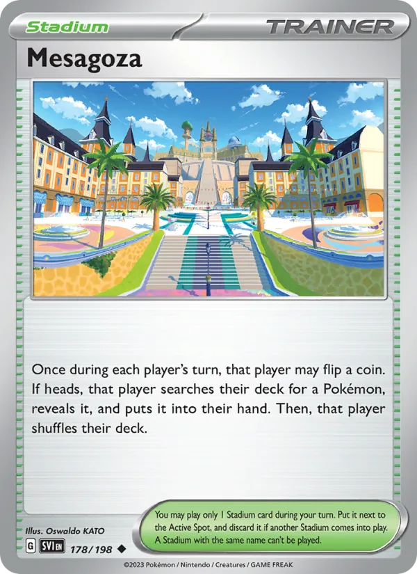 Mesagoza card