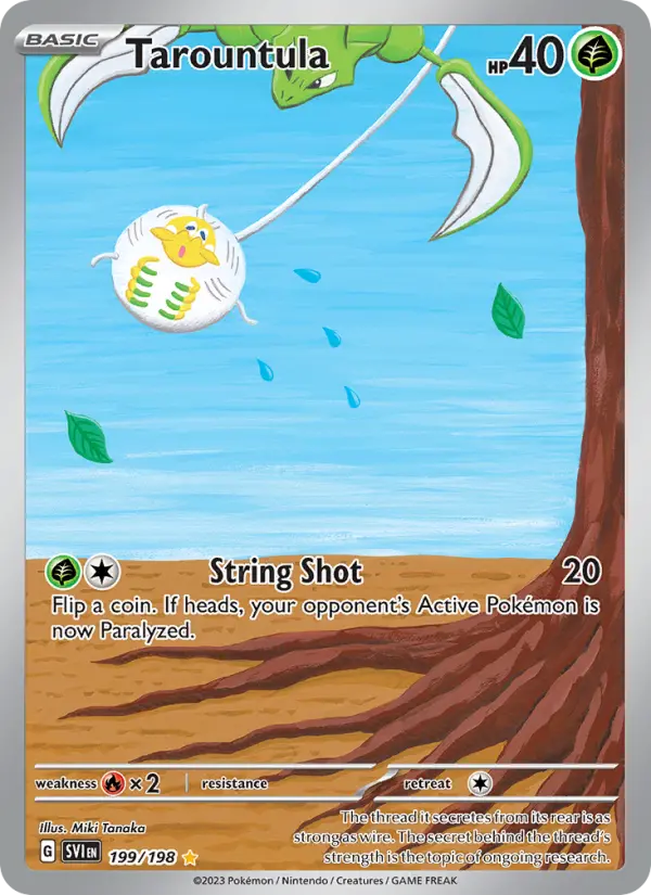Tarountula Pokémon card