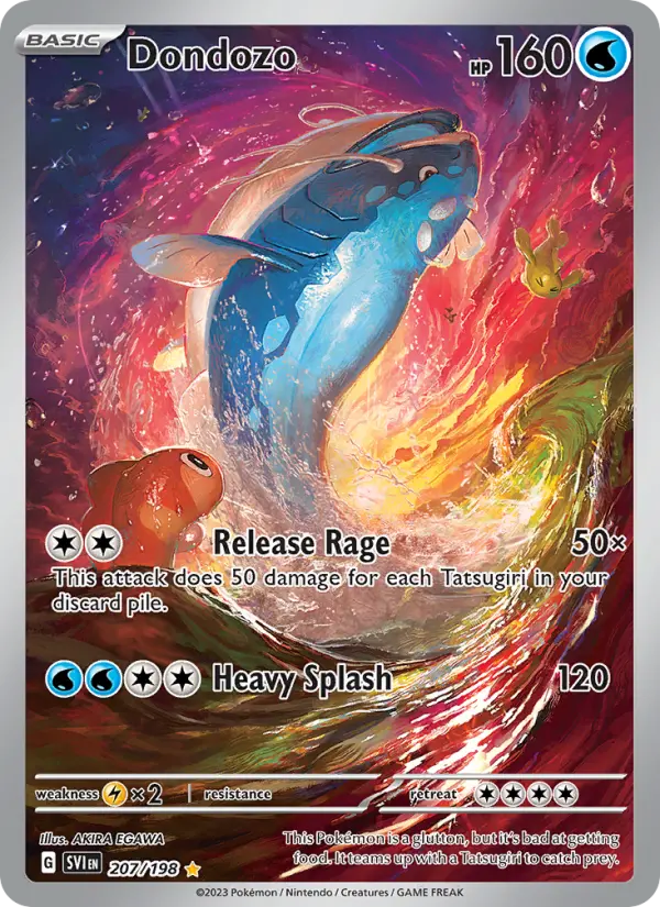 Dondozo Pokémon card
