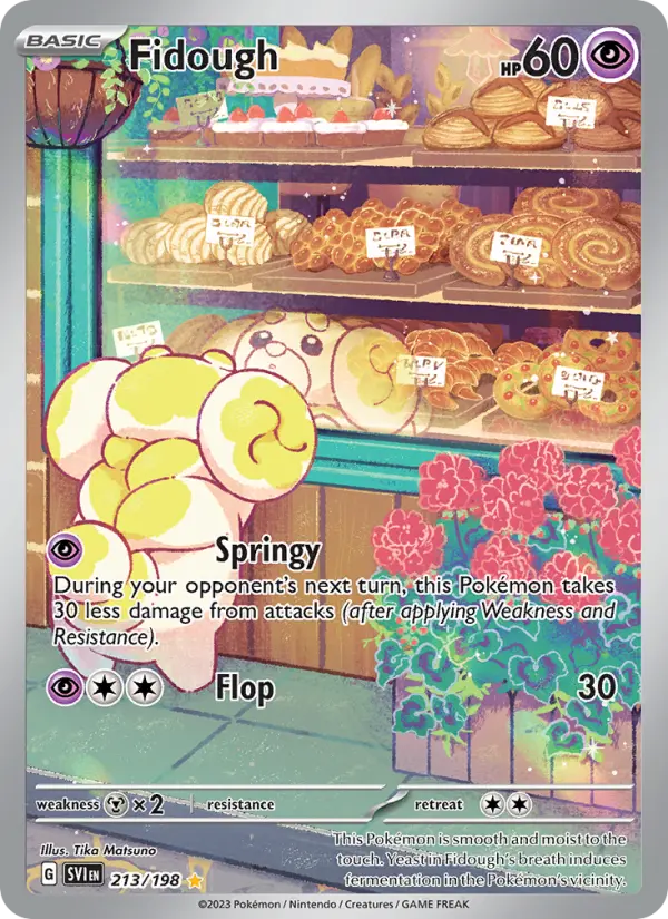 Fidough Pokémon card