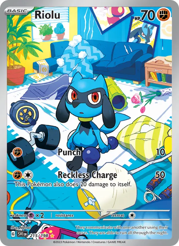Riolu Pokémon card