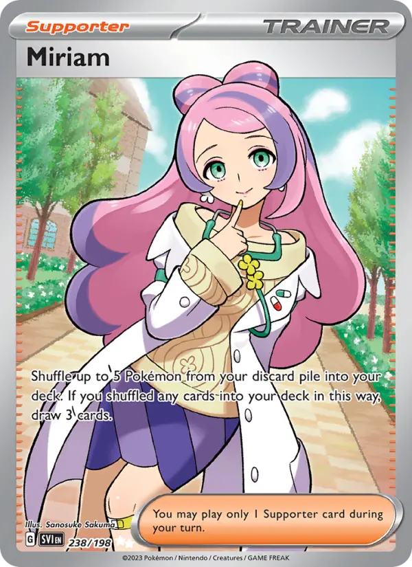 Miriam Pokémon card