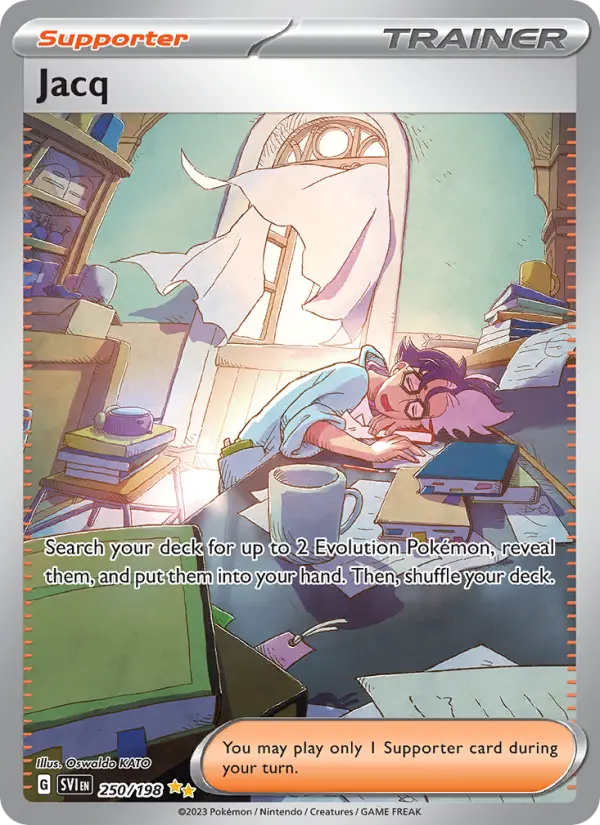 Jacq Pokémon card
