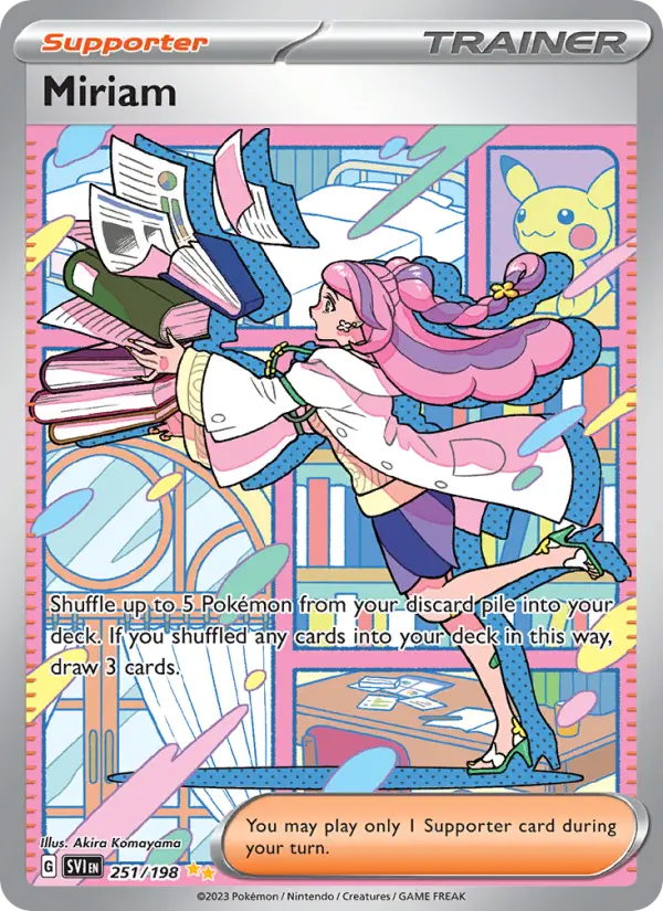 Miriam Pokémon card