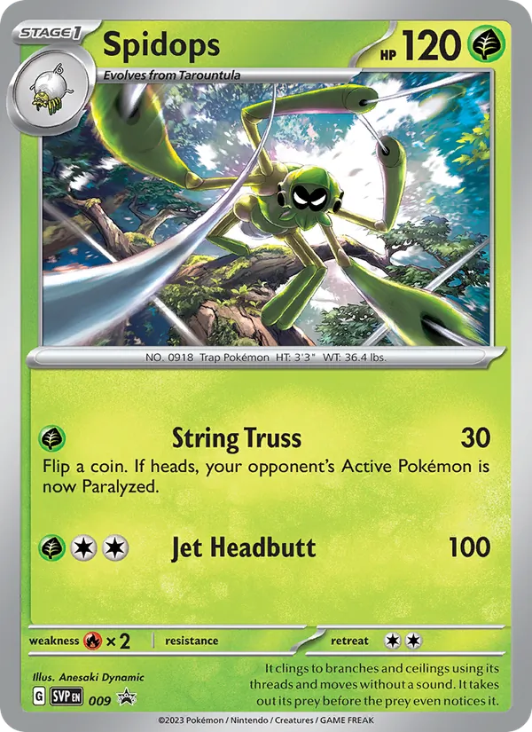Spidops card