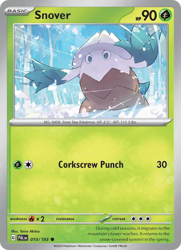Snover card