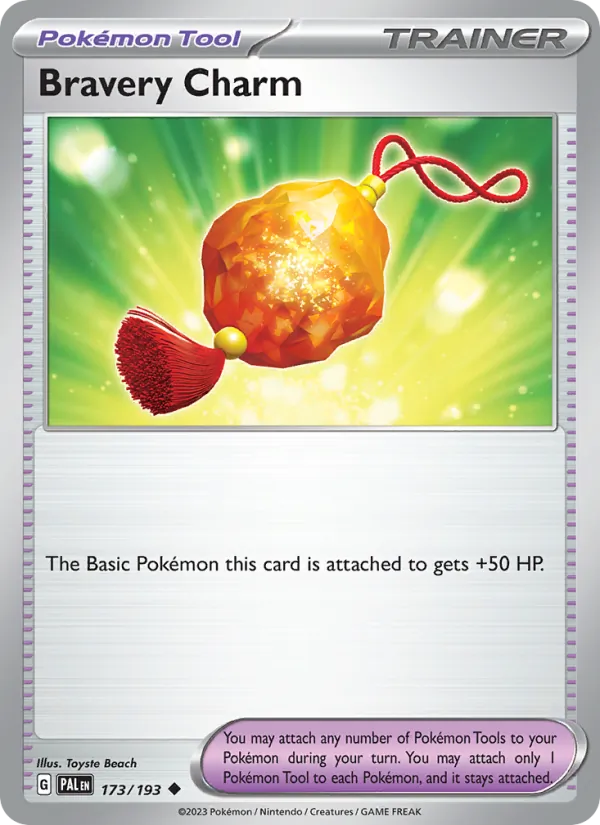 Bravery Charm card