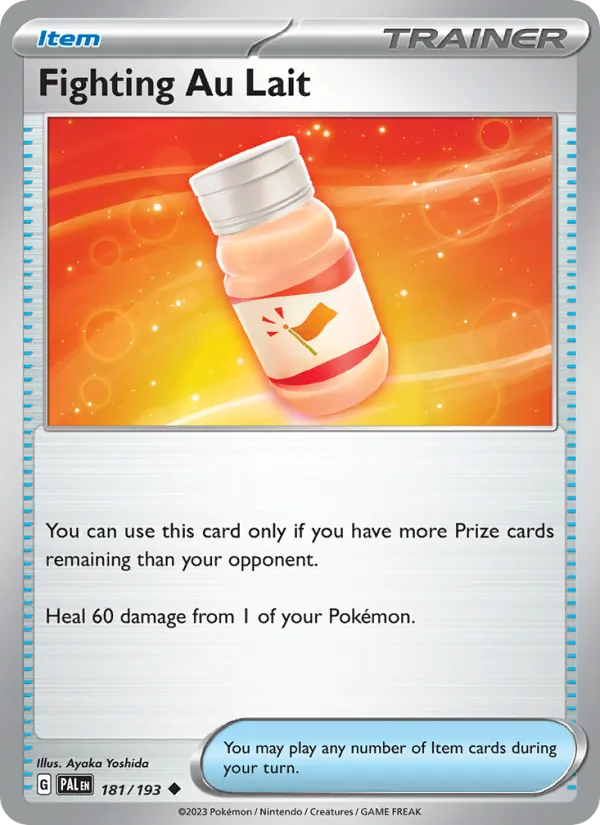 Fighting Au Lait card