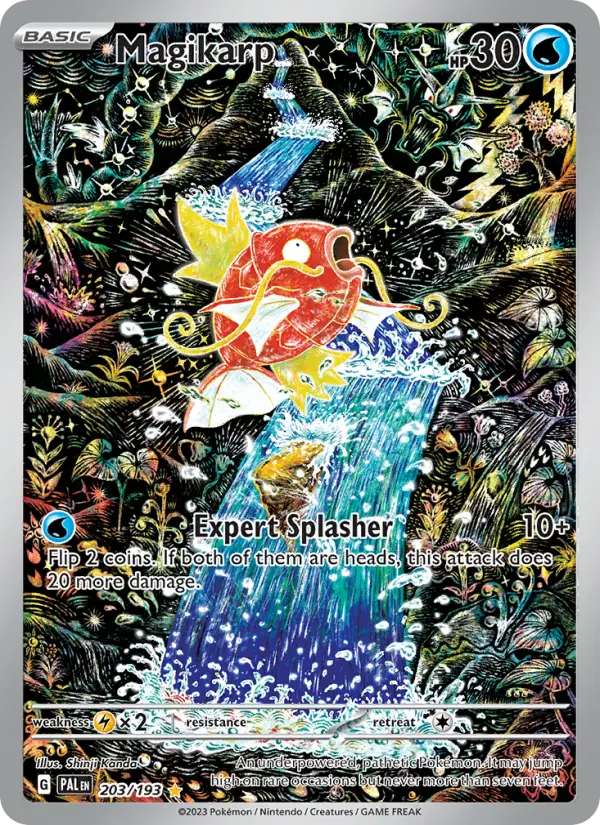 Magikarp Pokémon card