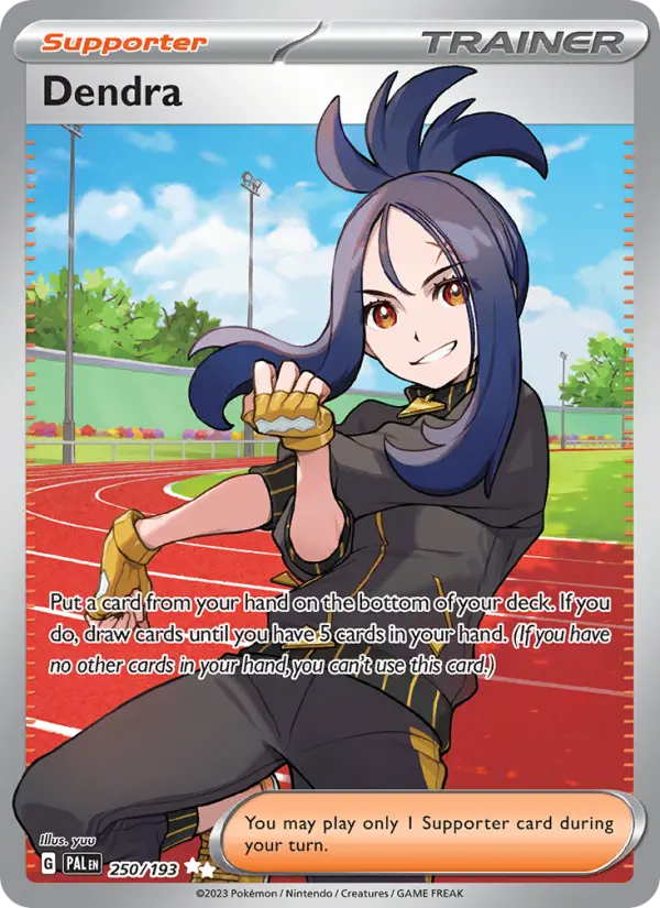 Dendra Pokémon card
