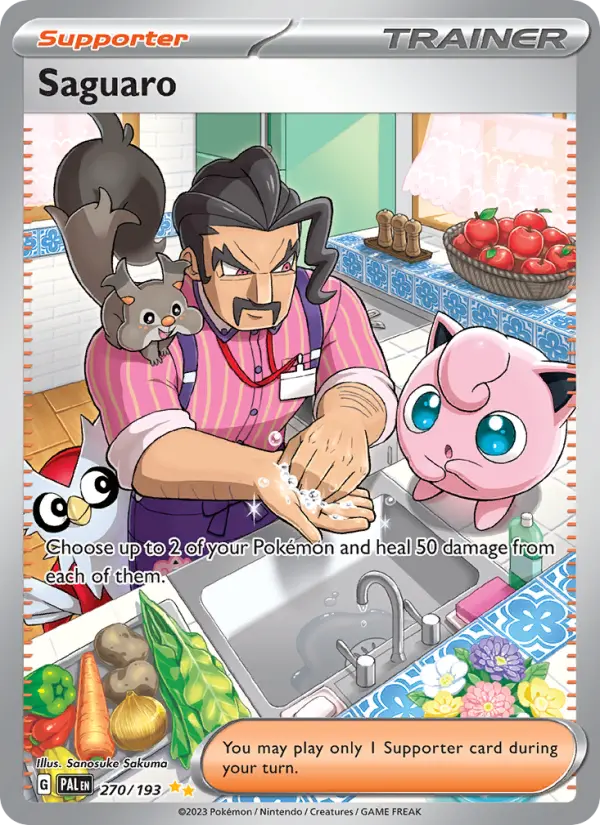 Saguaro Pokémon card