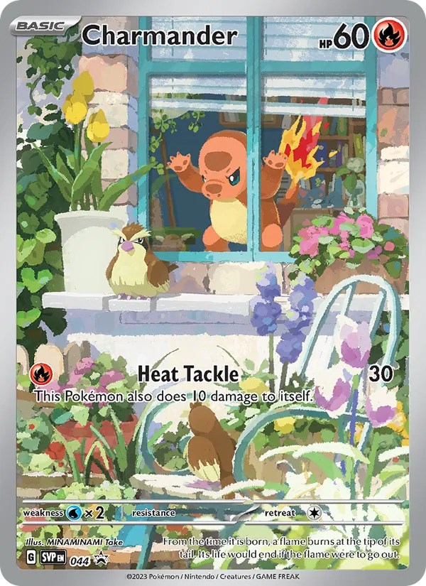 Charmander Pokémon card