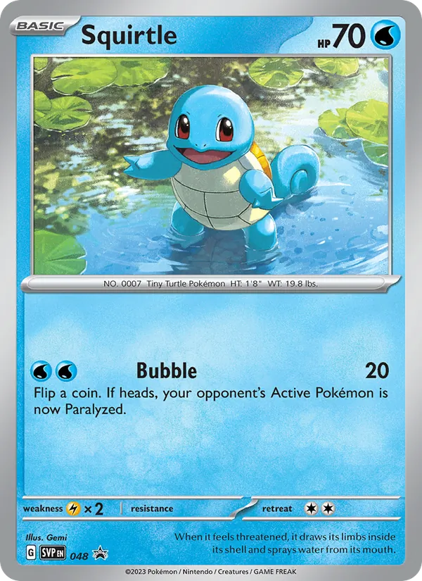 Squirtle card