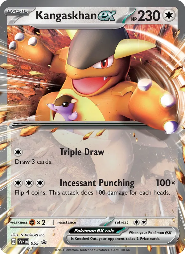 Kangaskhan ex card