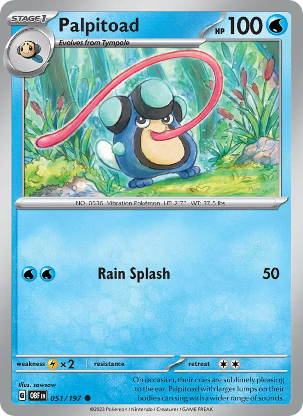 Palpitoad card