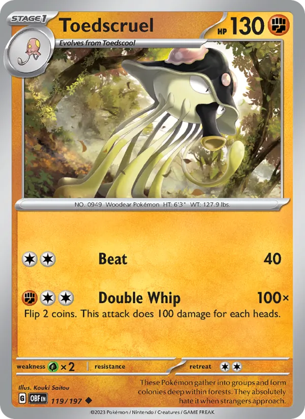 Toedscruel card