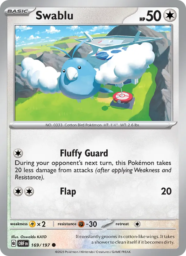 Swablu card