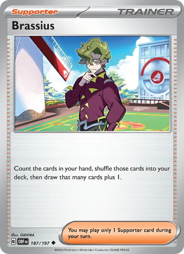 Brassius card