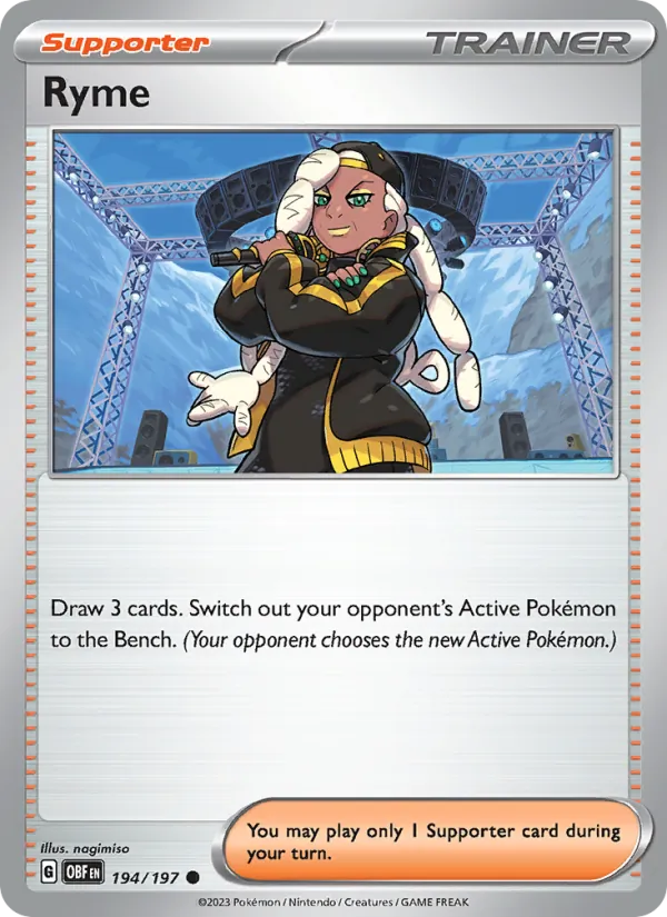 Ryme card