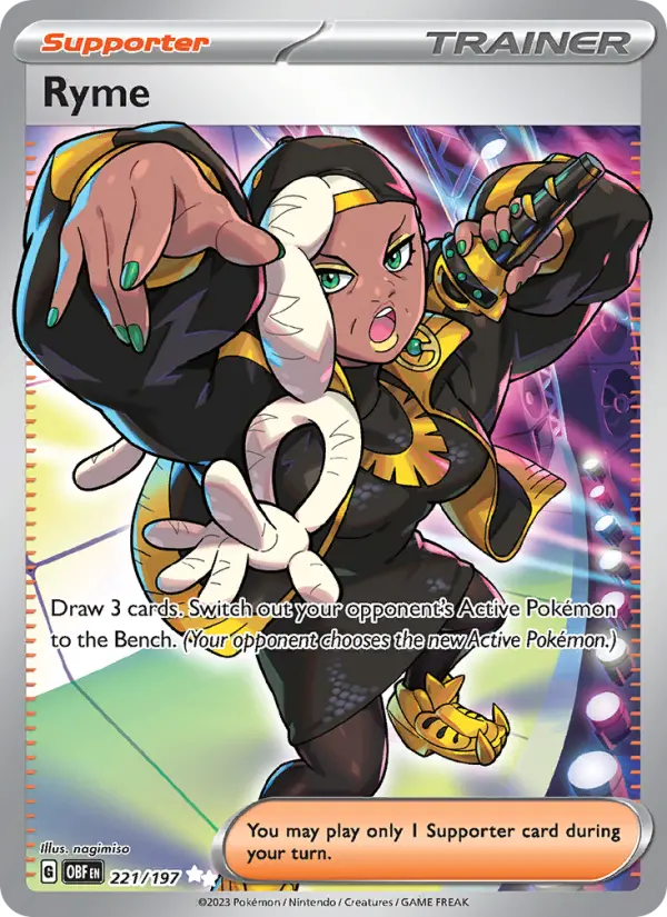 Ryme Pokémon card