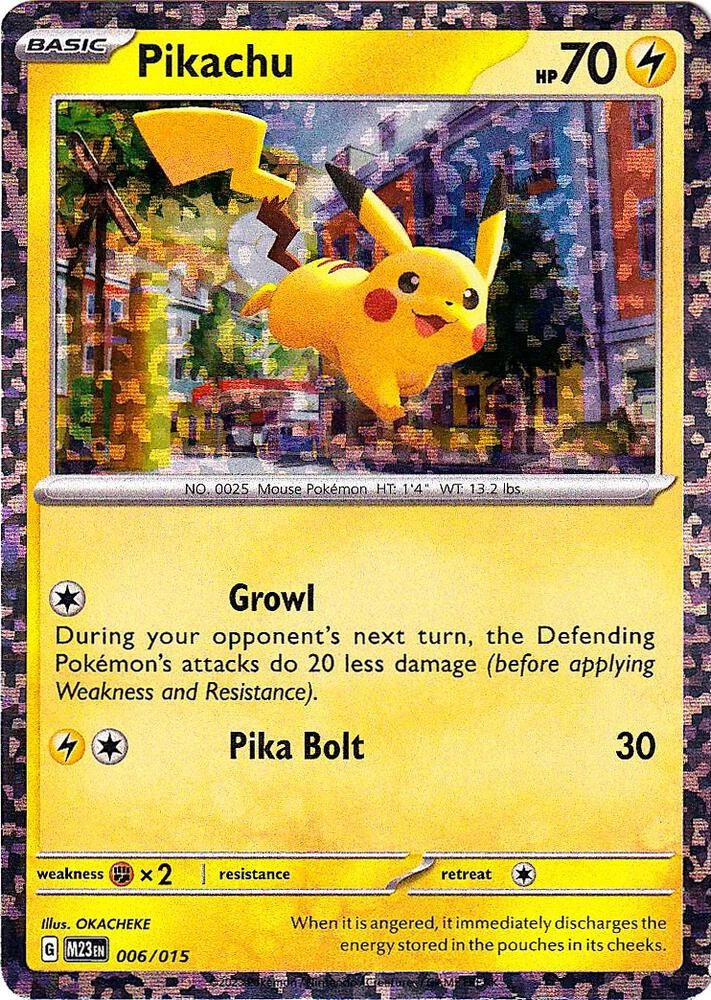 Pikachu Pokémon card