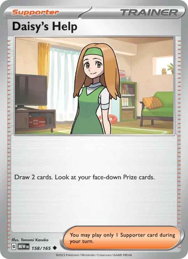 Daisy's Help card