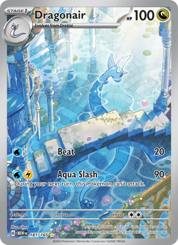 Dragonair Pokémon card