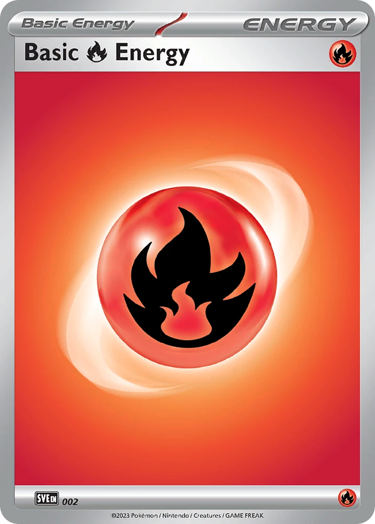 Fire Energy Pokémon card