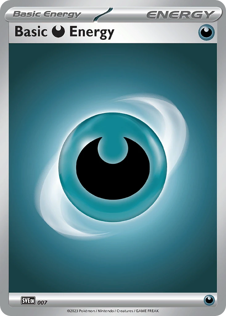 Darkness Energy Pokémon card