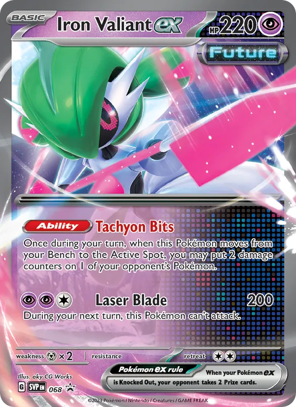 Iron Valiant ex card