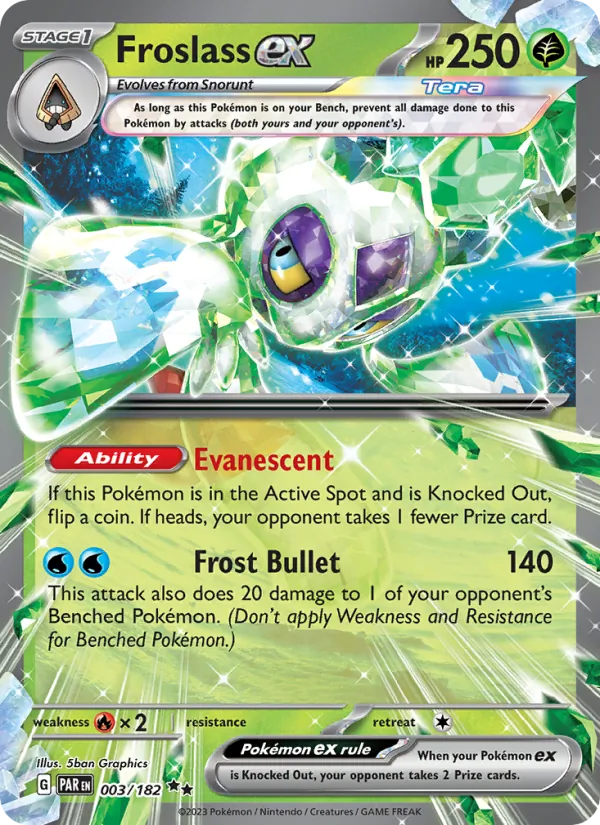 Froslass ex card