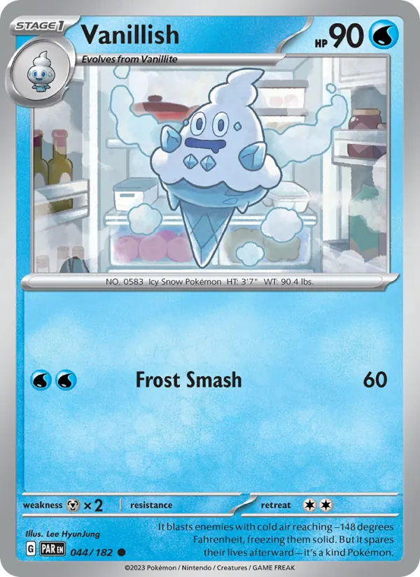 Vanillish card