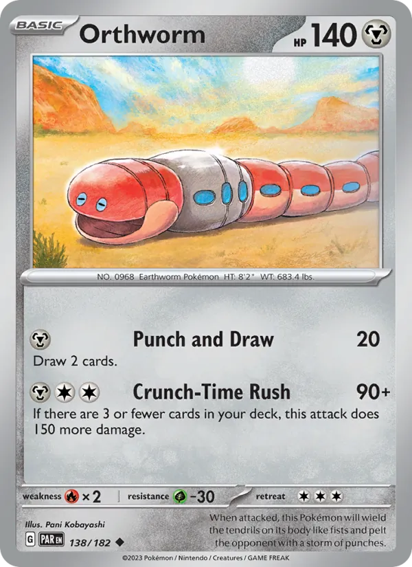 Orthworm card