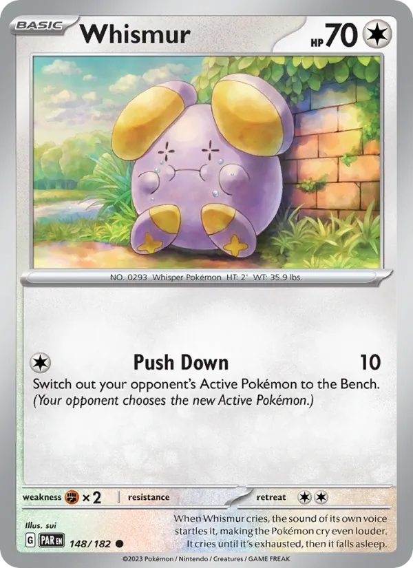 Whismur card