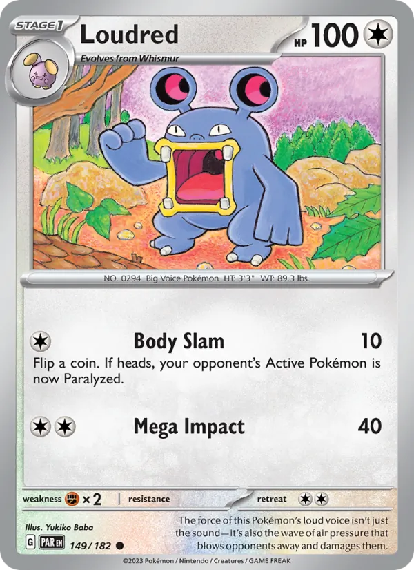 Loudred card