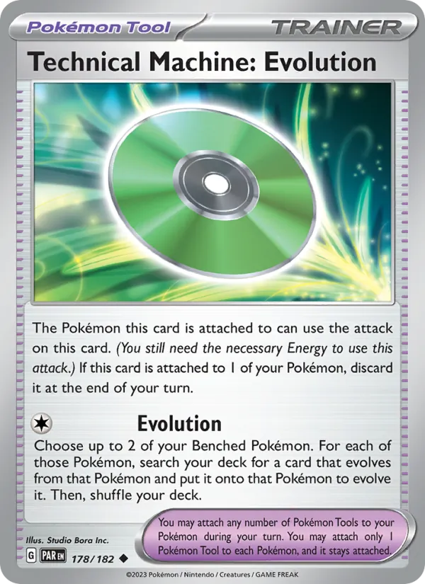 Technical Machine: Evolution card