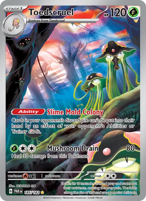 Toedscruel Pokémon card